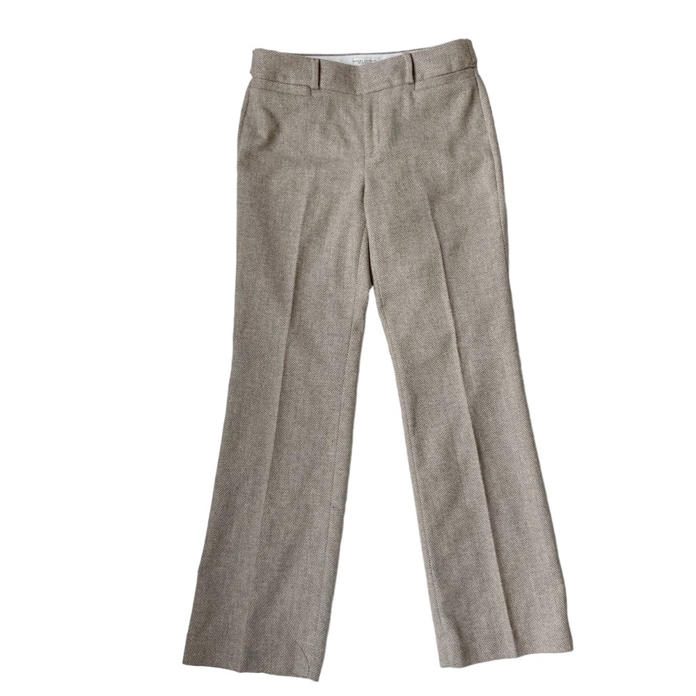 Banana Republic The Martin Fit trouser, stretch, tweed, women’s dress pants, 6